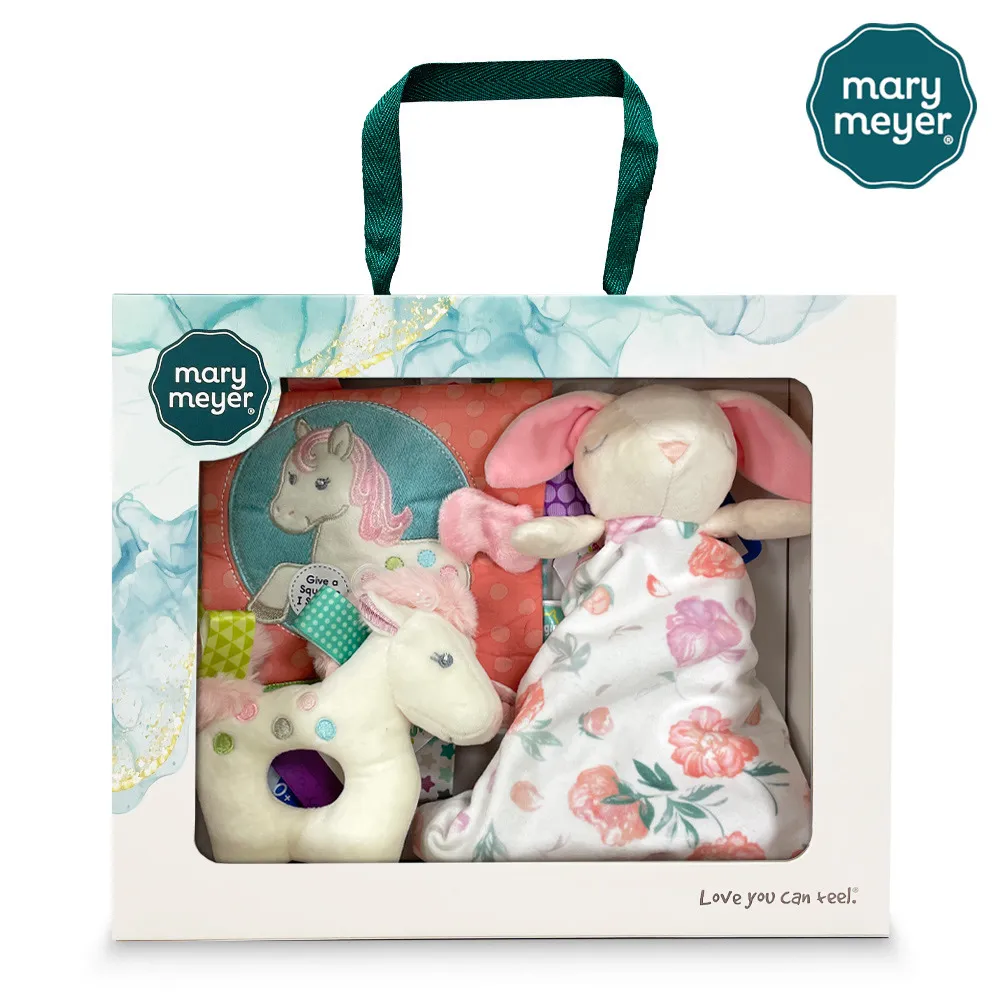 【MaryMeyer】咪兔奢藏禮盒（安撫玩偶+故事繪本+柔軟手搖鈴+玩偶安撫巾） 歷史價格詳細信息