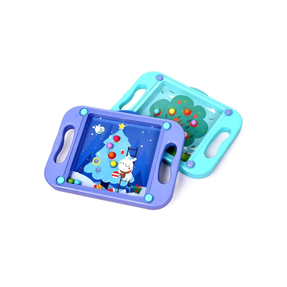 【孩子國】益智掌上遊戲主題彈珠台 /場景平衡滾珠玩具(2色隨機) 歷史價格詳細信息