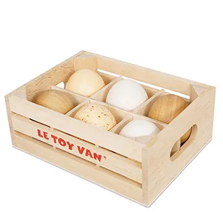 英國 Le Toy Van 角色扮演系列-農場安心好蛋盒玩具組 (半打)【hughugbaby抱抱寶貝】 歷史價格詳細信息