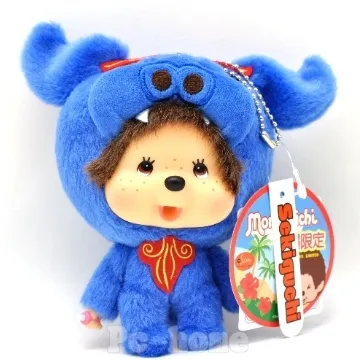 日本Sekiguchi夢奇奇MONCHHICHI【沖繩限定】大頭獅系列吊飾 粉色 歷史價格詳細信息