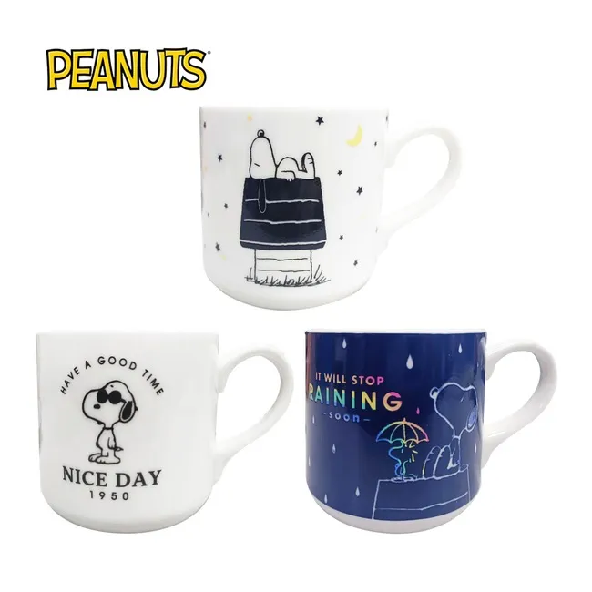 日本 Snoopy史努比陶瓷馬克杯 含精緻收納木盒 組 歷史價格詳細信息