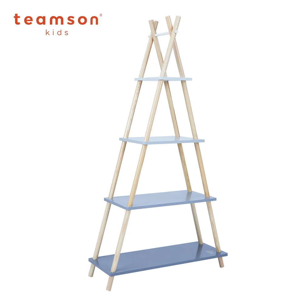 Teamson簡約兒童移動式磁貼繪板展示書架三件組(附貼紙)-白 歷史價格詳細信息