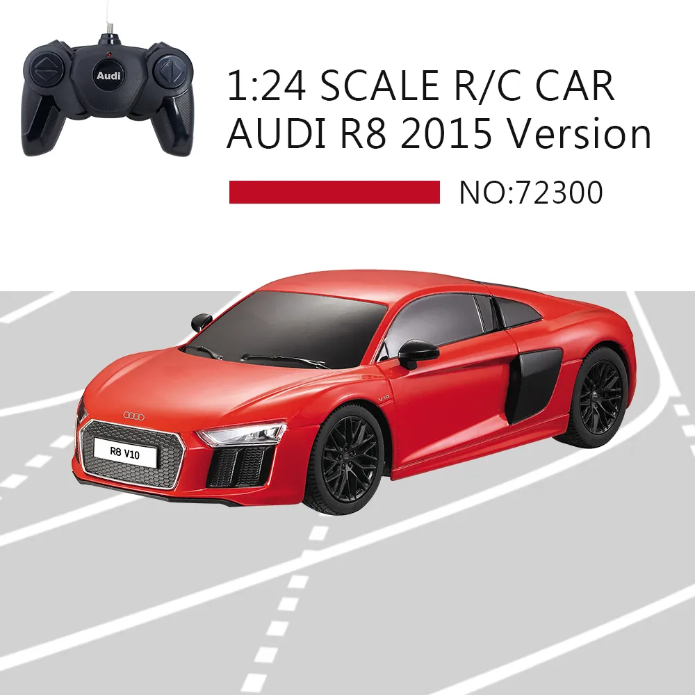 1:24 AUDI R8 2015 Version 遙控車/72300 歷史價格詳細信息