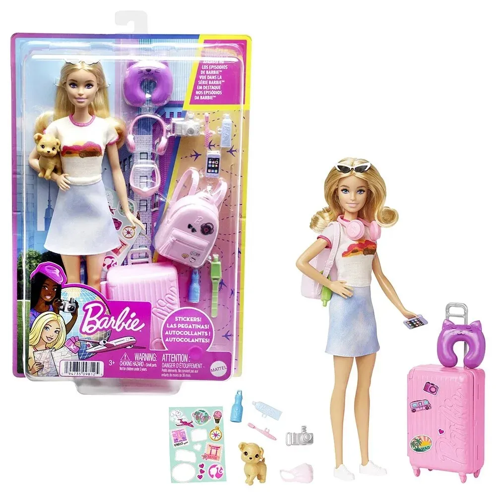 Mattel 芭比旅行套裝 Barbie 娃娃 旅行 正版 美泰兒 歷史價格詳細信息