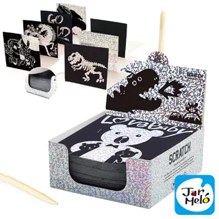 【西班牙 JarMelo 原創美玩】創意便籤-炫彩刮畫組 歷史價格詳細信息