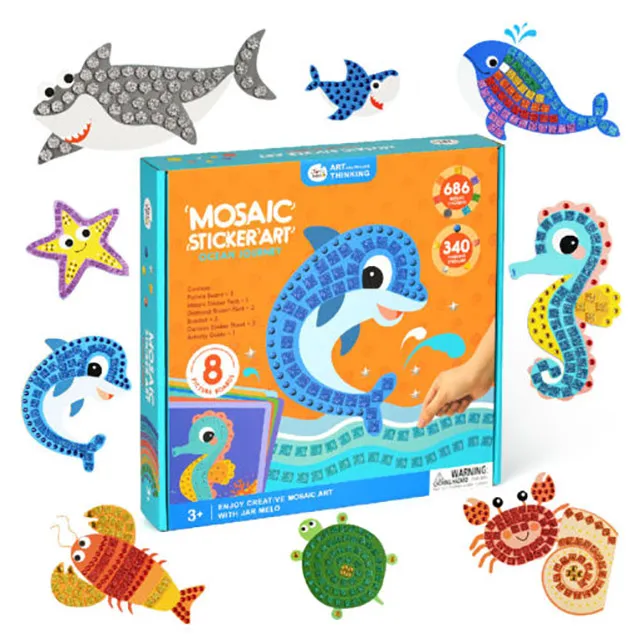 【JarMelo 原創美玩】馬賽克貼畫-動物家園 JA92961 歷史價格詳細信息