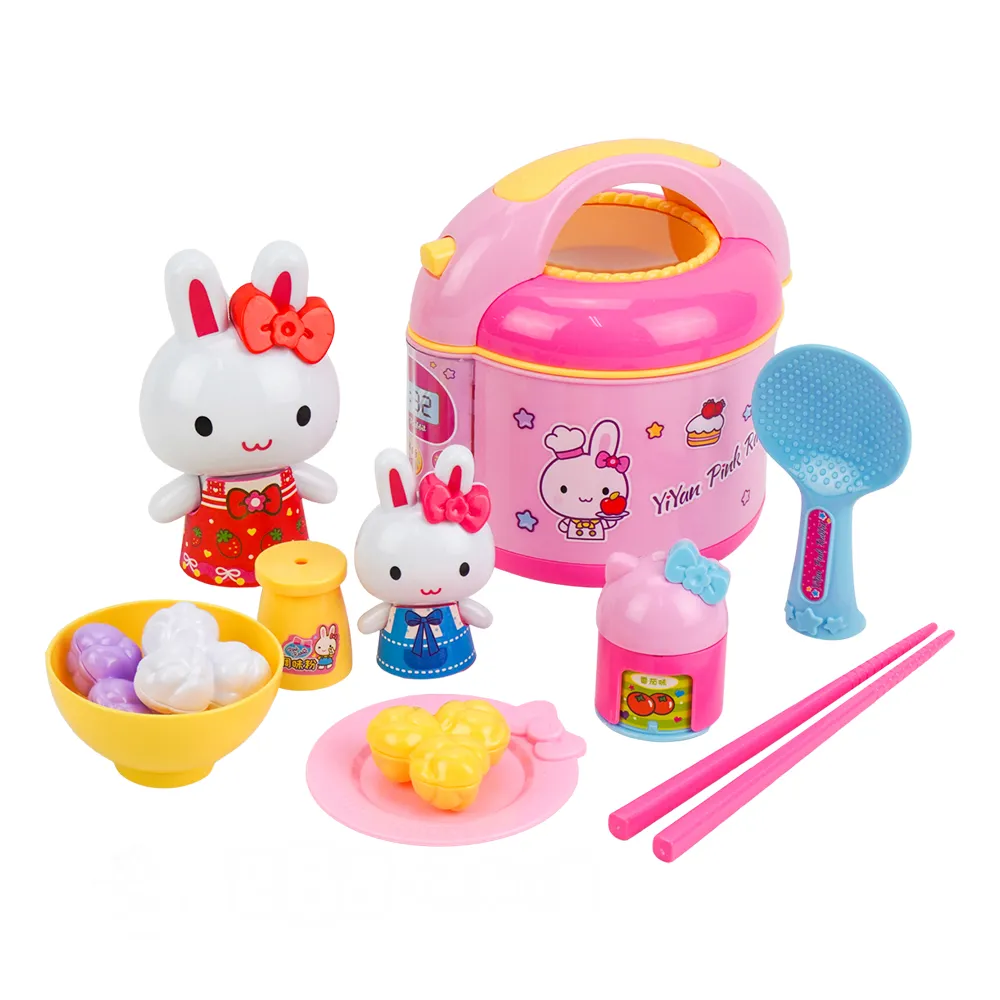 粉紅兔大電鍋碗筷組家家酒(附大小公仔)(授權37008) 歷史價格詳細信息