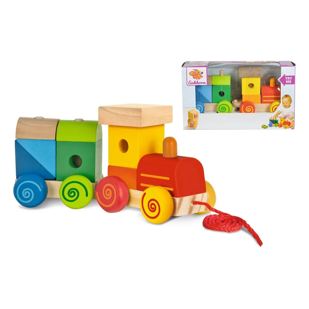 德國EICHHORN 火車軌道橋樑遊戲組附收納小拖車55PCS 歷史價格詳細信息