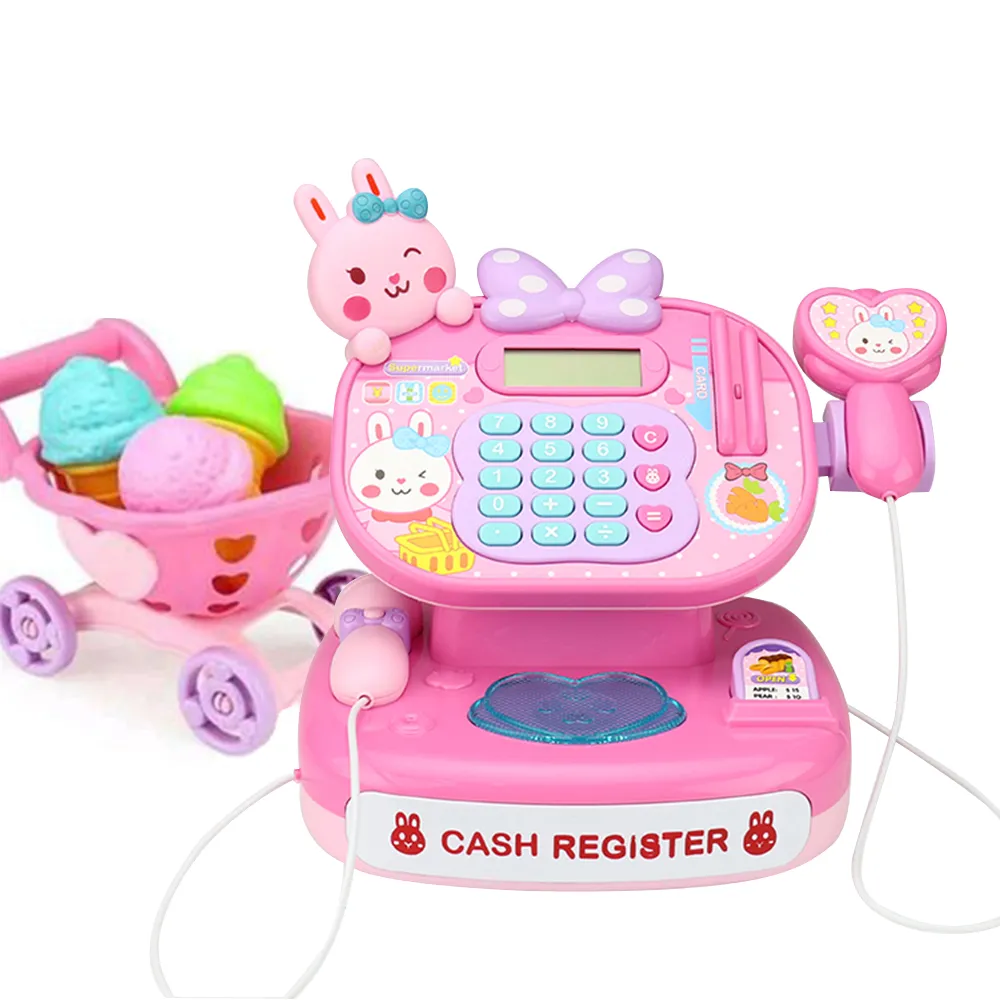 收銀機玩具 扮家家酒玩具 音樂雙語請支援收銀益智玩具 雪倫小舖 歷史價格詳細信息