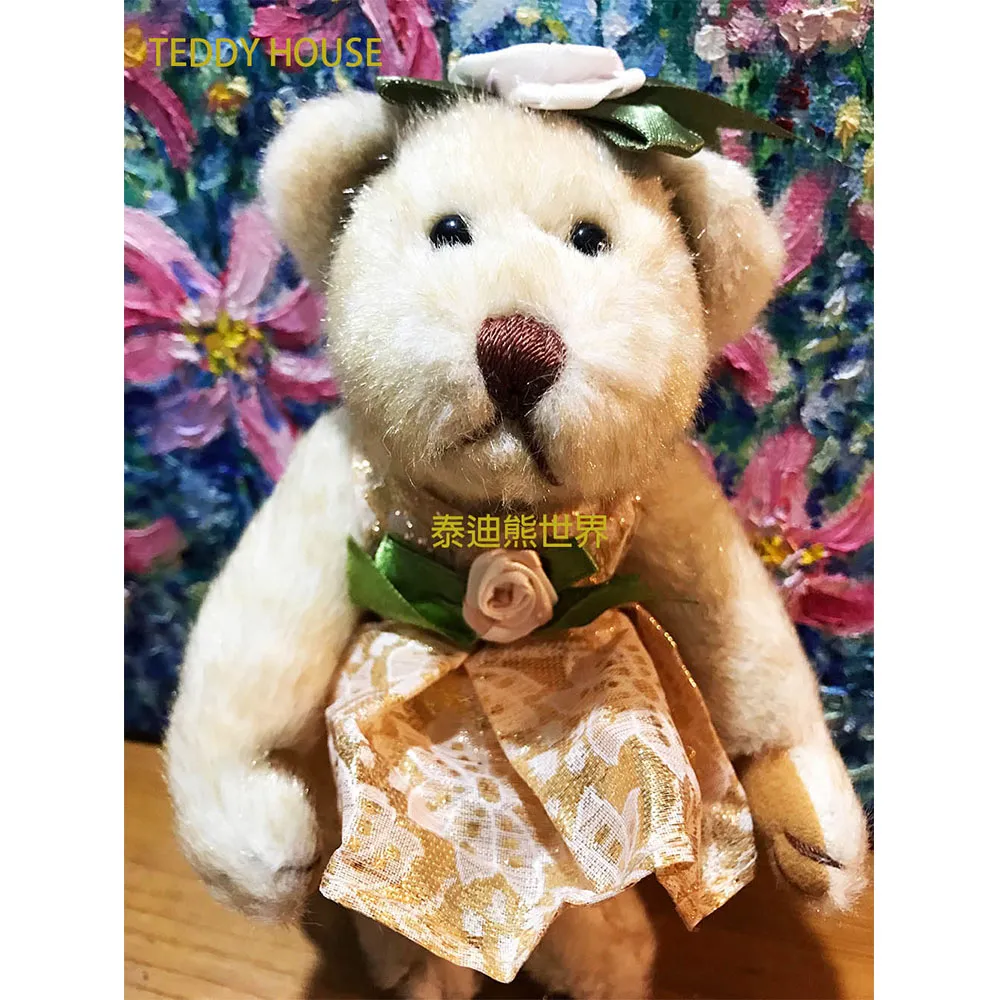 【TEDDY HOUSE】nice teddy 可愛絲質軟毛小泰迪熊藍色(正牌有靈氣好運泰迪熊) 歷史價格詳細信息