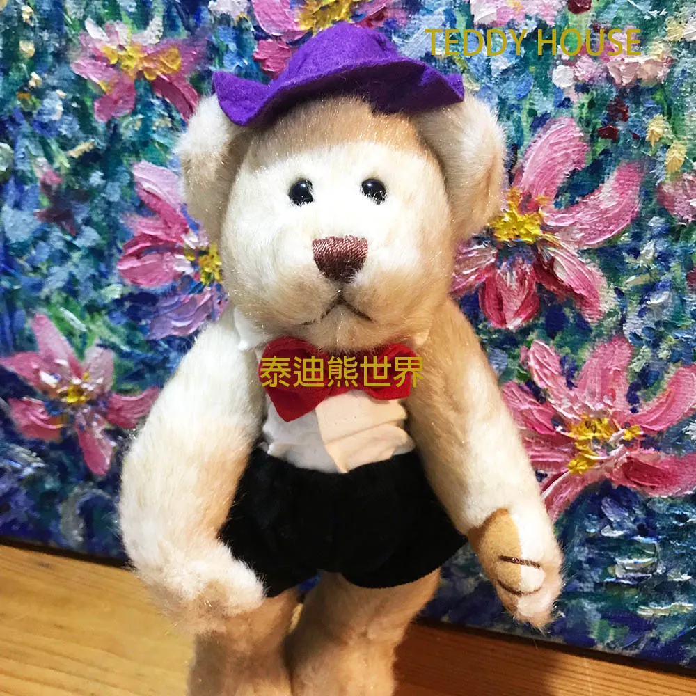【TEDDY HOUSE】nice teddy 可愛絲質軟毛小泰迪熊藍色(正牌有靈氣好運泰迪熊) 歷史價格詳細信息