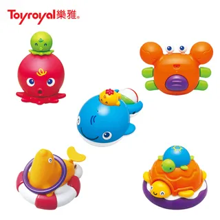 Toyroyal 樂雅 洗澡玩具/海邊玩具/戲水玩具-透明軟膠動物組 歷史價格詳細信息