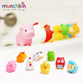 munchkin滿趣健-動物海洋噴水洗澡玩具8入 歷史價格詳細信息