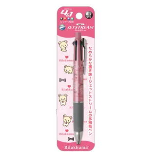 San-X 拉拉熊 Uni  Jetstream 4+1 多機能溜溜筆。友情萬歲 (粉色） 歷史價格詳細信息