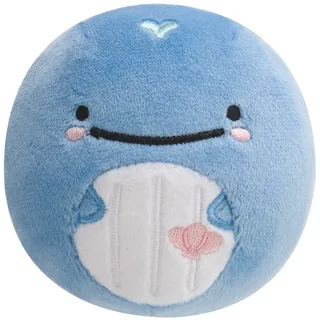 San-X 鯨鯊先生海軍好朋友系列毛絨束口袋。粉紅章魚 歷史價格詳細信息