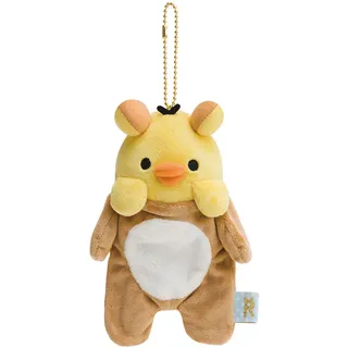 San-X 拉拉熊懶熊布偶衣系列毛絨公仔。小雞 歷史價格詳細信息