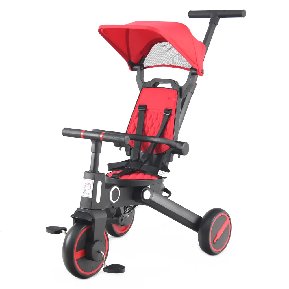 BabyBabe 多功能幼兒腳踏車-附手拉桿(手推車、滑步車)-亮眼黃 歷史價格詳細信息