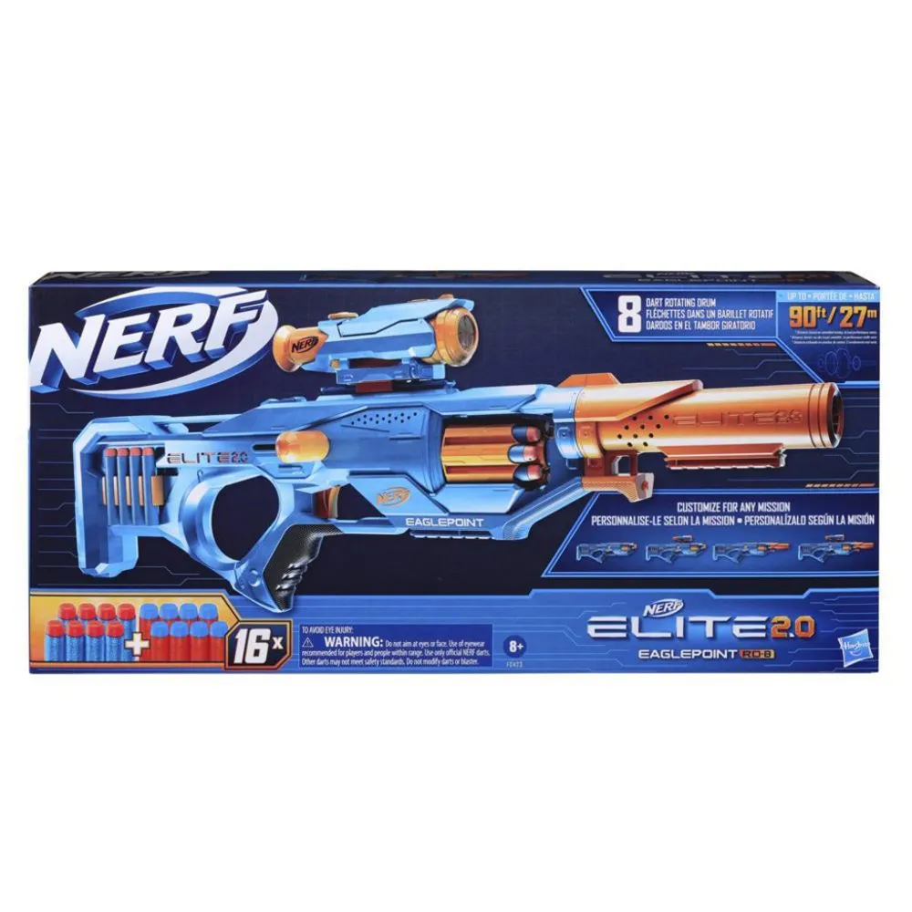 NERF菁英系列鷹眼突擊RD-8射擊器【愛買】 歷史價格詳細信息