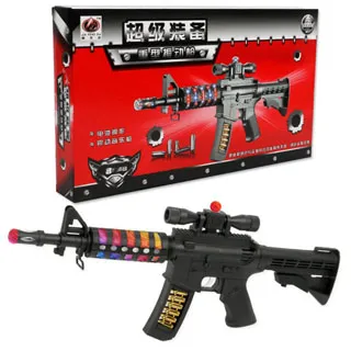 電動聲光狙擊手兒童步槍(有振動效果附背袋)(8639) 歷史價格詳細信息