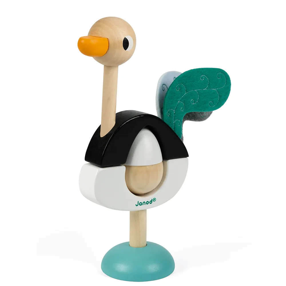 【法國Janod】層層疊搖滾樂-鴕鳥太太 歷史價格詳細信息