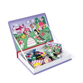 【法國Janod】磁鐵遊戲書-公主與王子 / 磁鐵書 歷史價格詳細信息