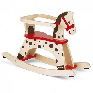 【法國Janod】經典設計木玩-焦糖搖搖馬(福利品) (前庭開發   身體協調)  /童趣生活館總代理 台灣現貨 歷史價格詳細信息