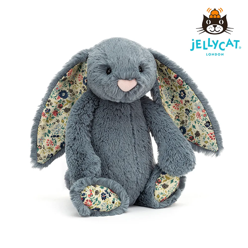 英國 JELLYCAT 31cm Blossom Bea Beige Bunny 拿鐵灰碎花兔 歷史價格詳細信息