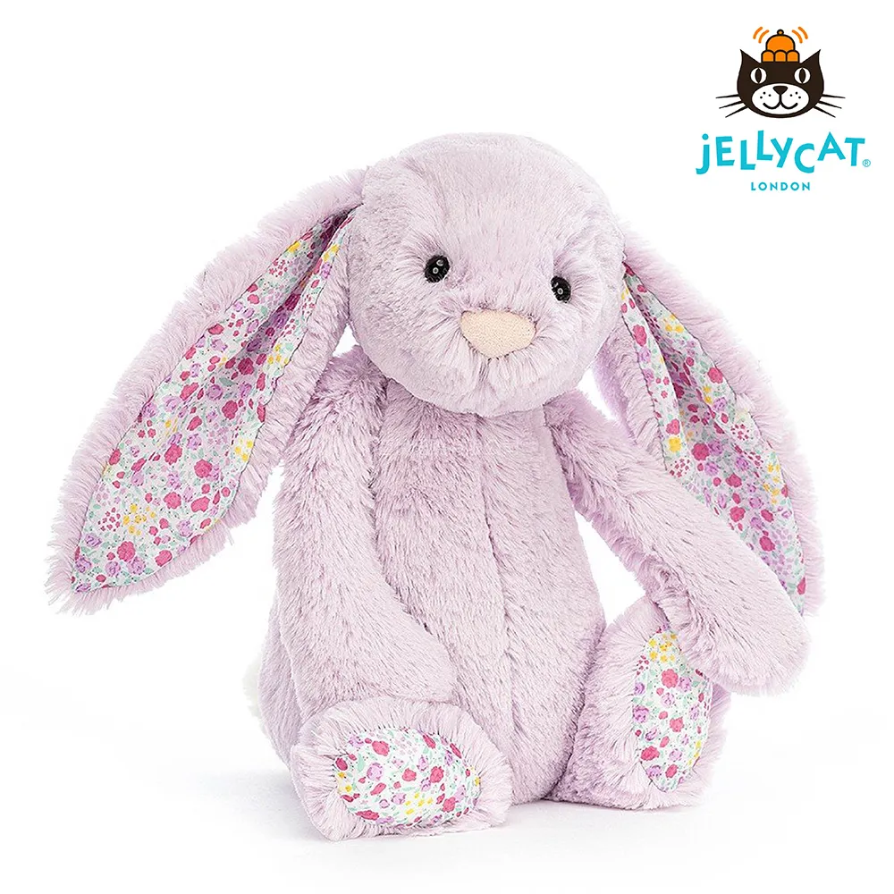 英國 JELLYCAT 31cm Blossom Bea Beige Bunny 拿鐵灰碎花兔 歷史價格詳細信息