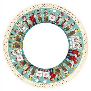 西班牙Londji 馬戲表演／火箭飛人隨身小拼圖(桌遊)(Songbaby) 歷史價格詳細信息