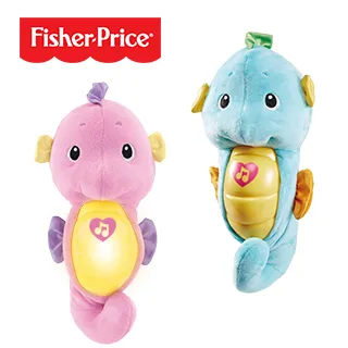Fisher-Price 費雪 安撫海馬+小豬撲滿+積木盒(2色選擇) 歷史價格詳細信息