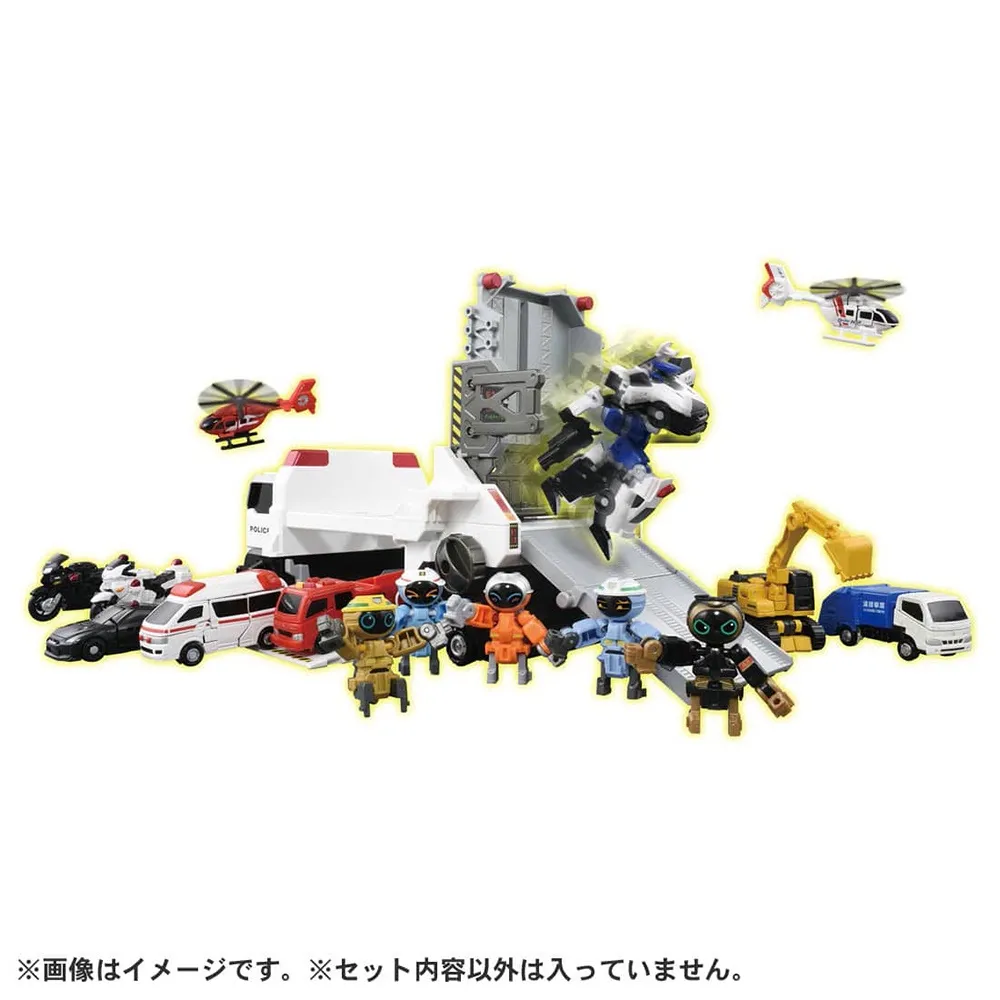 日本特裝作業勇者系列 警察勇者&救護車勇者&消防車勇者 DX豪華套組 (附限定金色武器) TP90050 歷史價格詳細信息