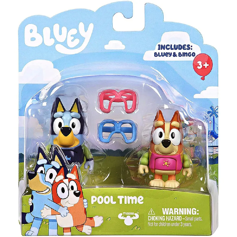 澳洲 BLUEY 妙妙犬布麗 二入人偶組 泳池時光_BY13039 歷史價格詳細信息