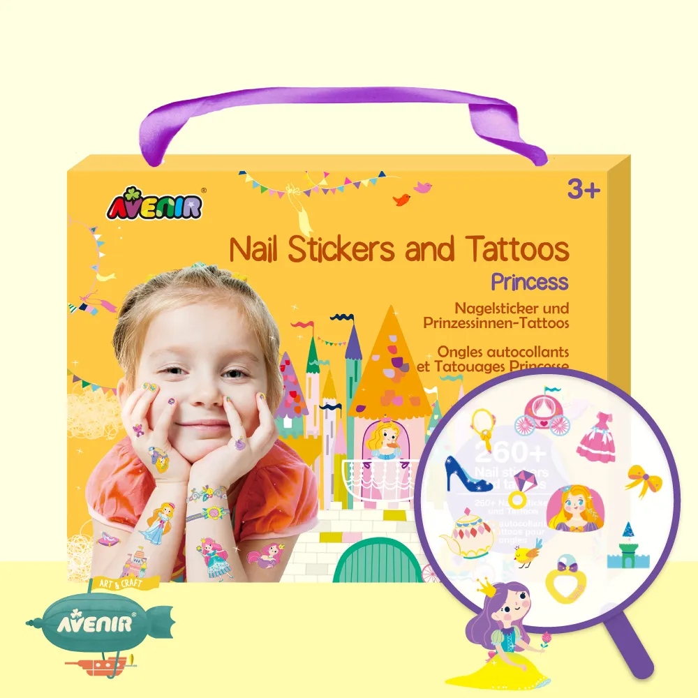 【德國 Avenir Kids】我的美甲/紋身貼紙, 美人魚 歷史價格詳細信息
