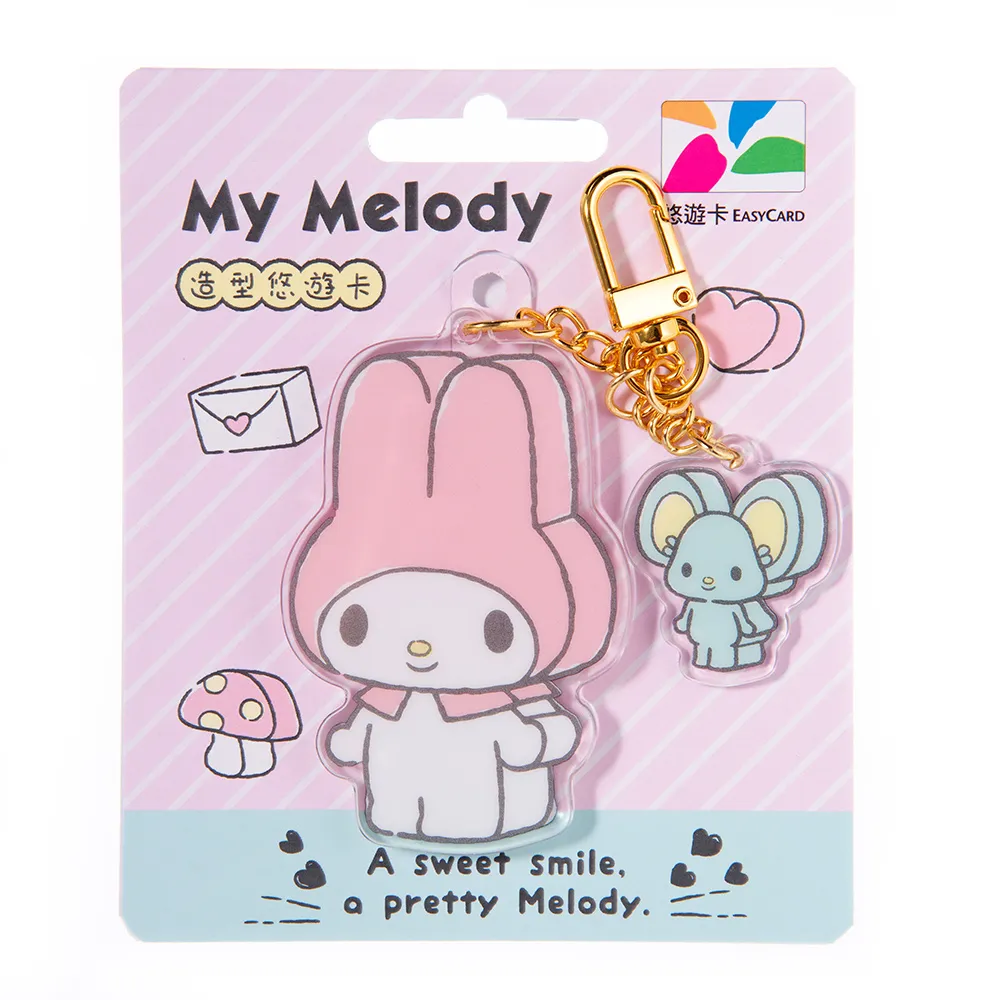 美樂蒂 立體造型矽膠吊飾 (粉文字款) 歷史價格詳細信息