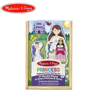 Melissa&amp;Doug 木製磁鐵角色扮演-小公主(30321) 價格比較,價格查詢,歷史價格詳細信息