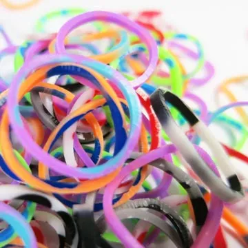 600條兒童彈性好不傷發橡皮筋寶寶扎頭髮拇指髮圈小女孩髮圈髮圈 歷史價格詳細信息