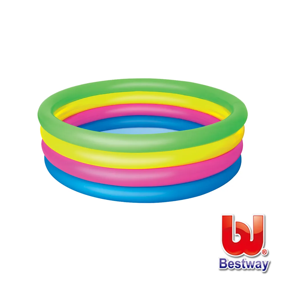 《Bestway》彩虹四環充氣水池直徑157cm 歷史價格詳細信息