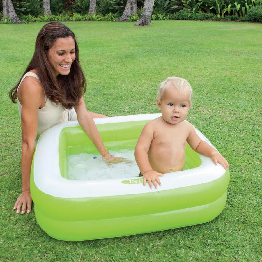 INTEX 方型紫色大型戲水游泳池229x229x56cm(1350L)適6歲+ (57495) 歷史價格詳細信息