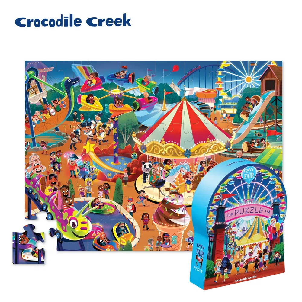 【 美國Crocodile Creek 】博物館造型盒學習拼圖-美術館 歷史價格詳細信息