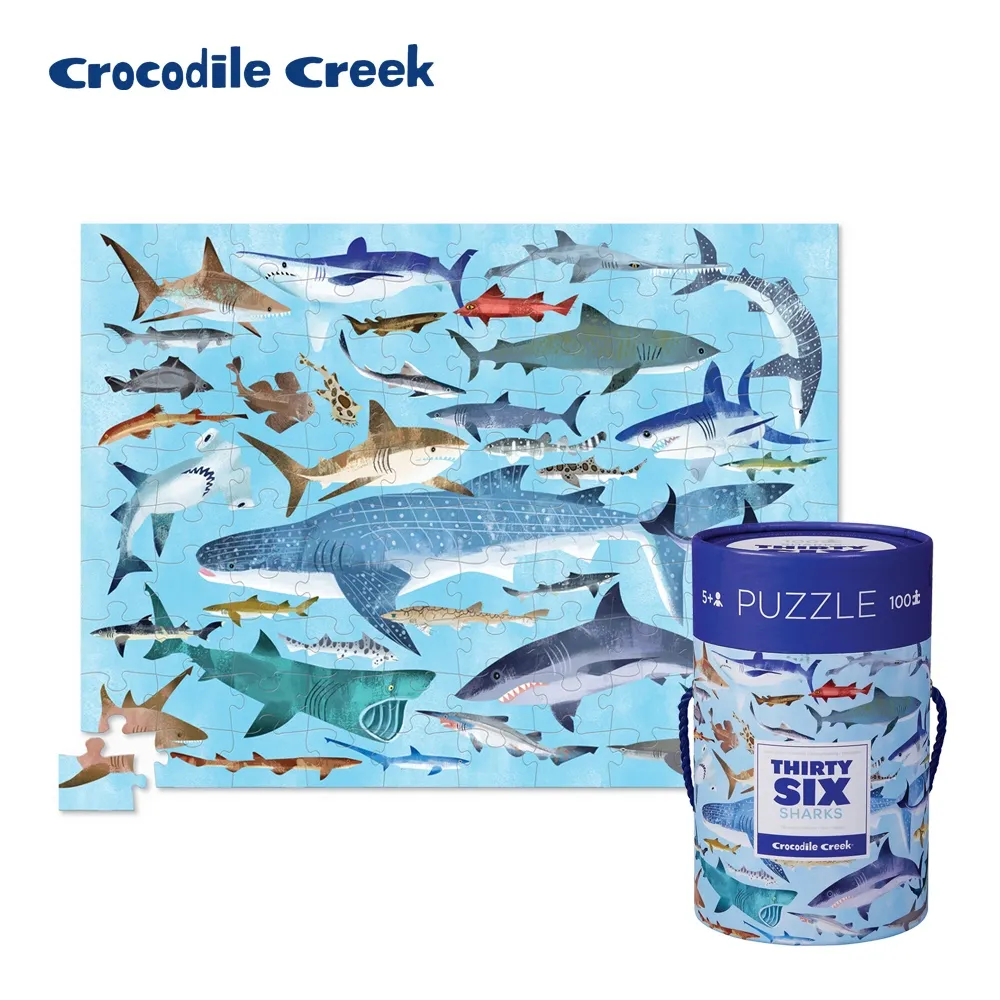 【 美國 Crocodile Creek 】生物主題學習桶裝拼圖-鳥類世界 歷史價格詳細信息