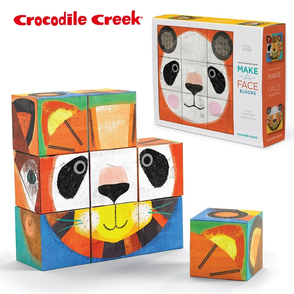 【 美國 Crocodile Creek 】 動物圖鑑主題盒拼圖-非洲動物 歷史價格詳細信息