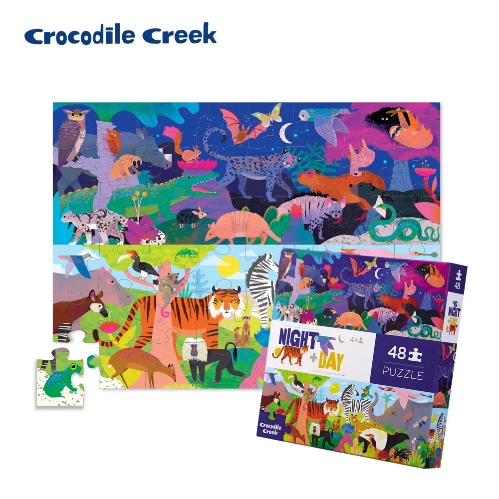 【美國Crocodile Creek】探索主題拼圖48片-探索交通 歷史價格詳細信息