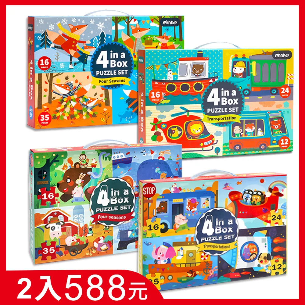 Minkey DIY輕巧果凍色積木背包 歷史價格詳細信息