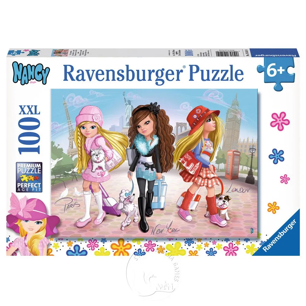 時尚世界Fashion World-大拼片拼圖-100XXL片 歷史價格詳細信息