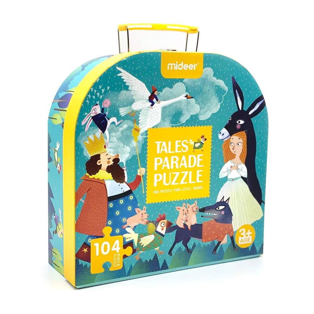 MiDeer 手提盒拼圖-我們的世界(100片)  [ 台灣總代理官方直營店 ] 歷史價格詳細信息