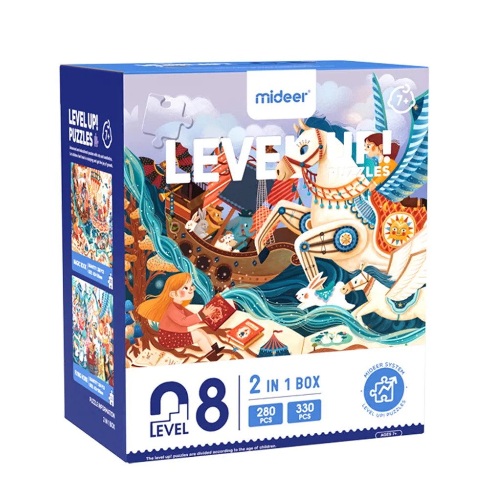 mideer - mideer 進階式拼圖-魔法樂園(level 8) MD-3186 歷史價格詳細信息
