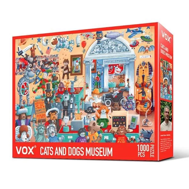 拼圖1000片貓貓家族犬家族成人減壓兒童玩具益智拼圖帶框生日禮物拼圖 拼圖 2000 片 歷史價格詳細信息