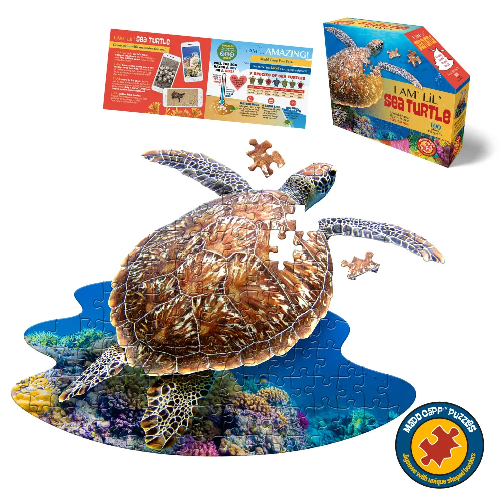 【Madd Capp】I AM 拼圖 100 系列(長頸鹿/狐狸/海豚/樹懶/北極熊/大白鯊/小熊貓 7款) 歷史價格詳細信息