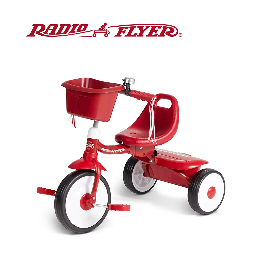 Radio Flyer 紅騎士折疊三輪車(平把)_#415A型 歷史價格詳細信息
