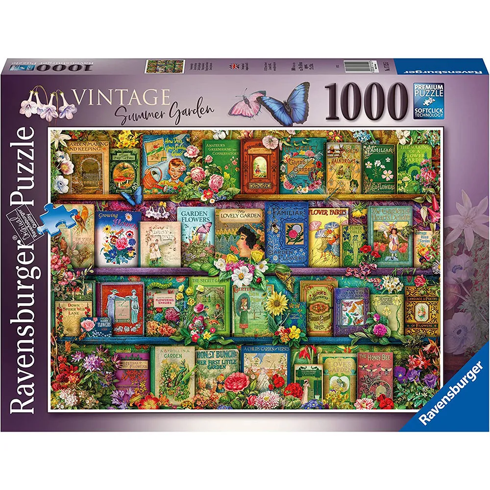德國Ravensburger 維寶拼圖-復古夏日花園(1000P) 歷史價格詳細信息